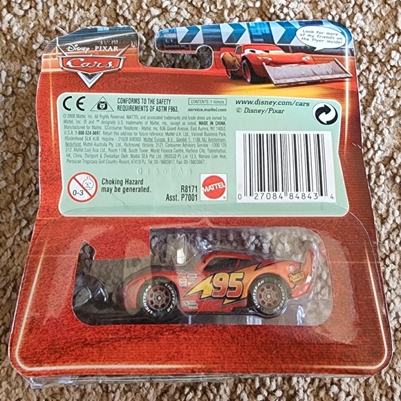 DISNEY Pixar Cars Lightning McQueen with Shovel #123 - Picture 2 of 6